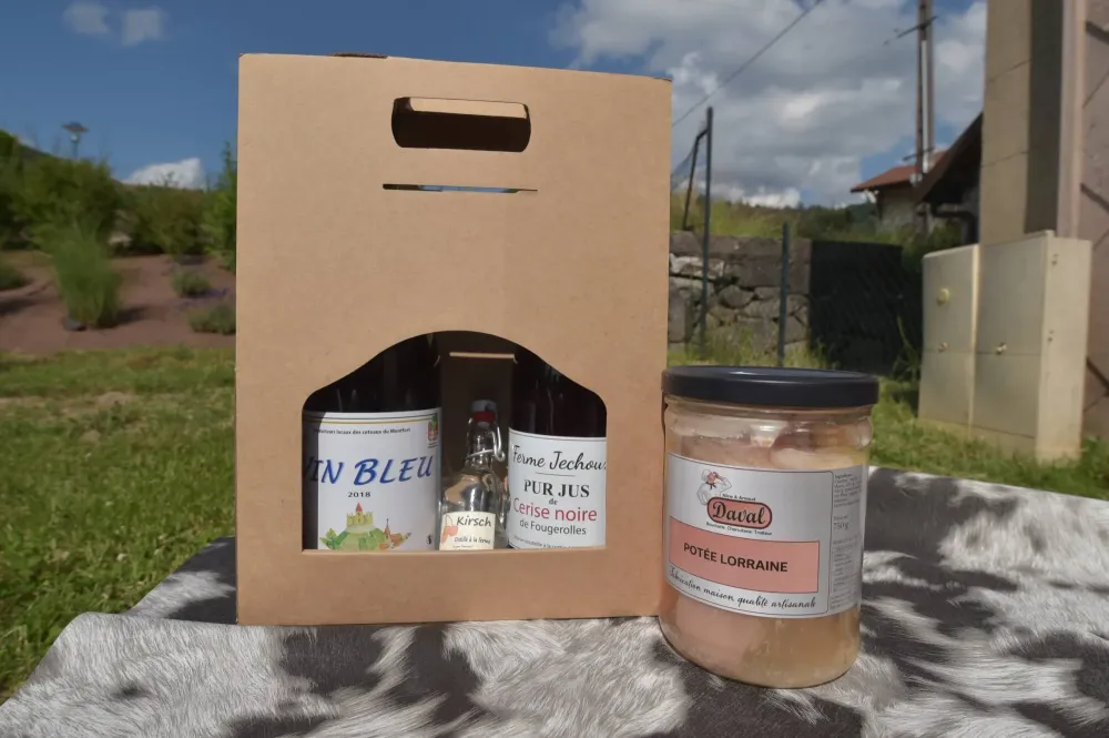 paniers garnis près de Servance
