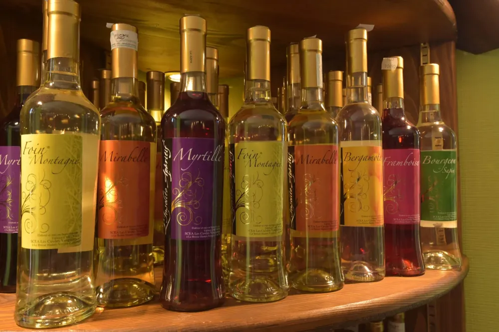 fruits à l'alcool